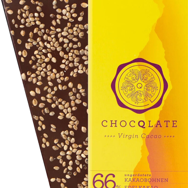 Virgin Cacao Schokolade - Hanfsamen (BIO)* | Artikelnummer: CH120521
