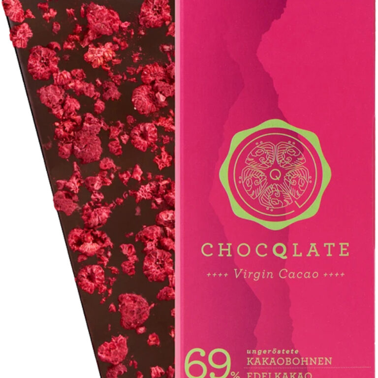 Virgin Cacao Schokolade - Himbeere (BIO)* | Artikelnummer: CH120721
