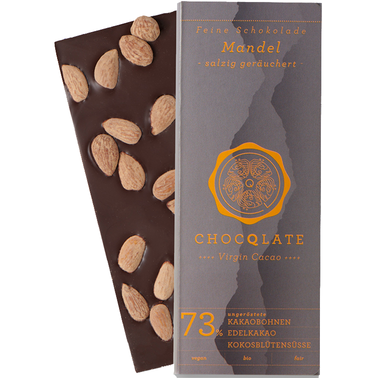 Virgin Cacao Schokolade - Mandel (BIO)* | Artikelnummer: CH120016