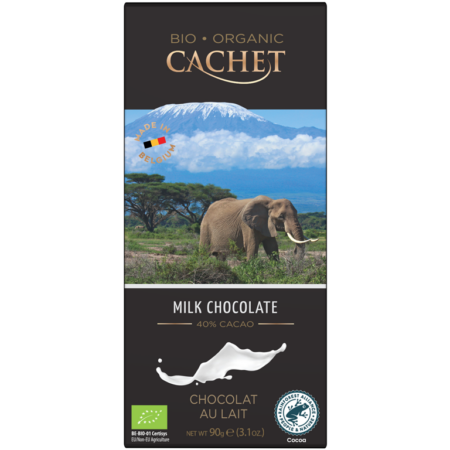 Cachet Milk Chocolate 40% (BIO)* | Artikelnummer: CA21362