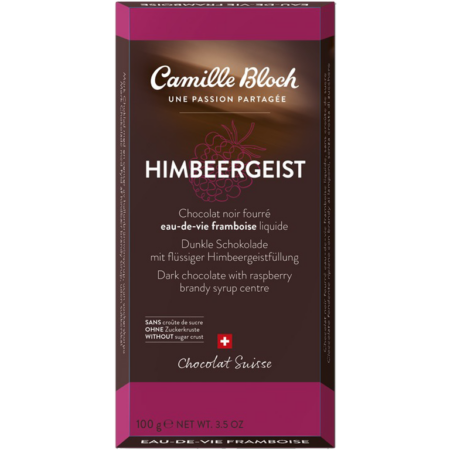 Camille Bloch Himbeergeist NOIR ohne Zuckerkruste | Artikelnummer: CB5562