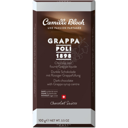 Camille Bloch Grappa NOIR ohne Zuckerkruste | Artikelnummer: CB5638