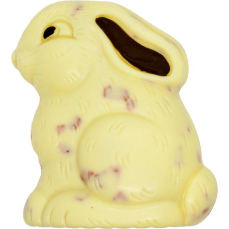 Hase sitzend weiß Erdbeere | Artikelnummer: FS5201