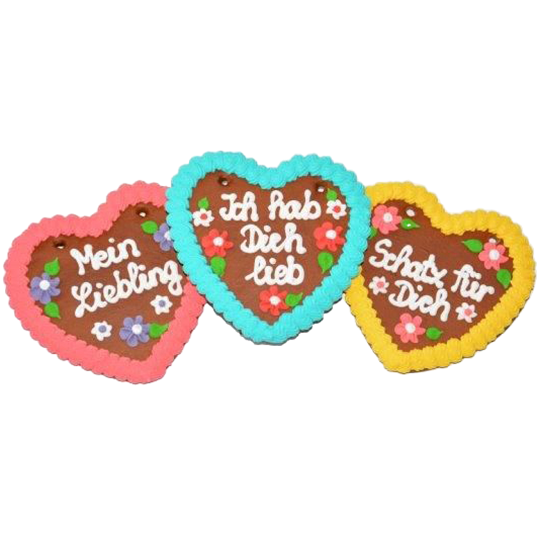 Lebkuchenherz ''Spruch und Liebe'' | Artikelnummer: FY01601W