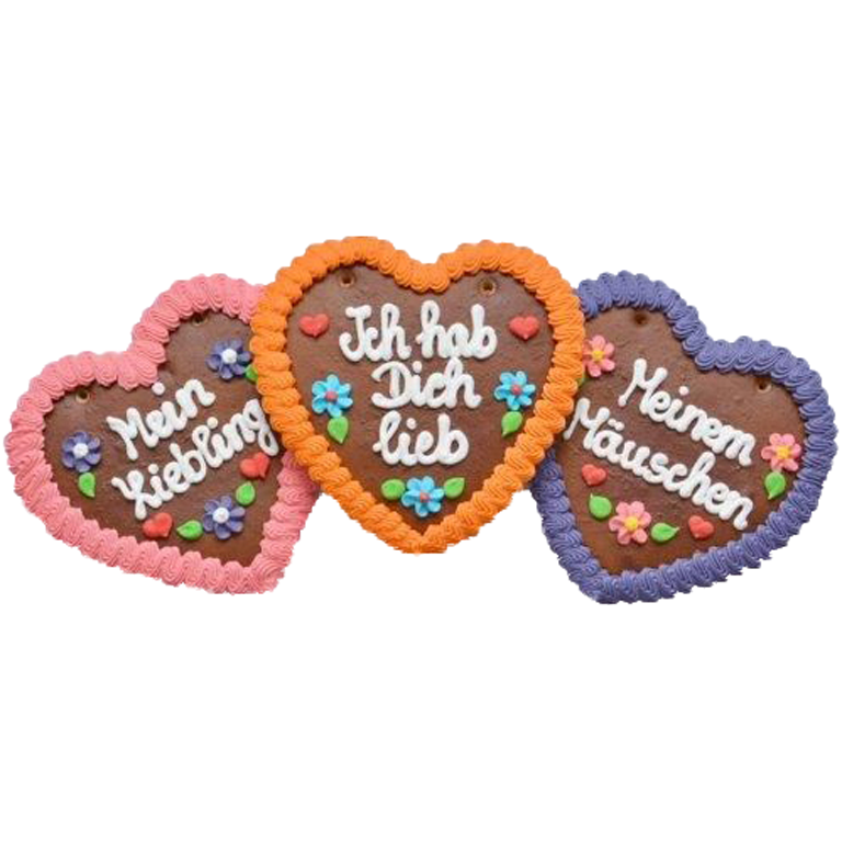 Lebkuchenherz ''Bunt'' | Artikelnummer: FY02001W
