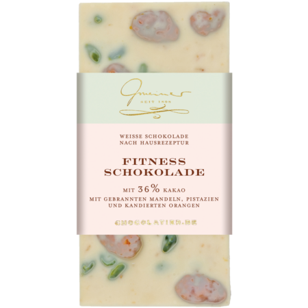 Edel-Weiße 36% - Fitness Schokolade | Artikelnummer: GM11165