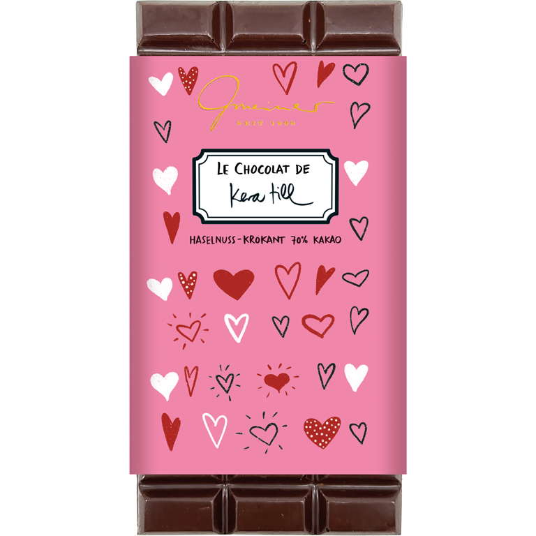 Edel-Zartbitter 70% - Kera Till - Herzchen | Artikelnummer: GM11240