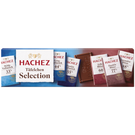 Hachez Täfelchen Selection | Artikelnummer: HA013377