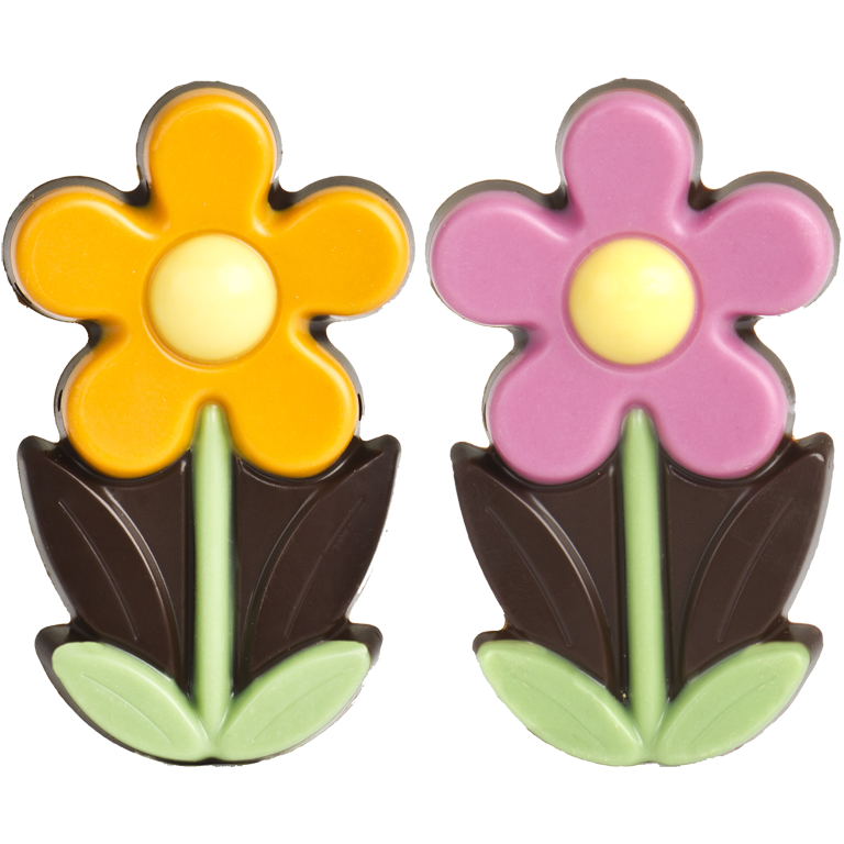 Relief Blume ''Marie'' Zartbitter | Artikelnummer: IC0793