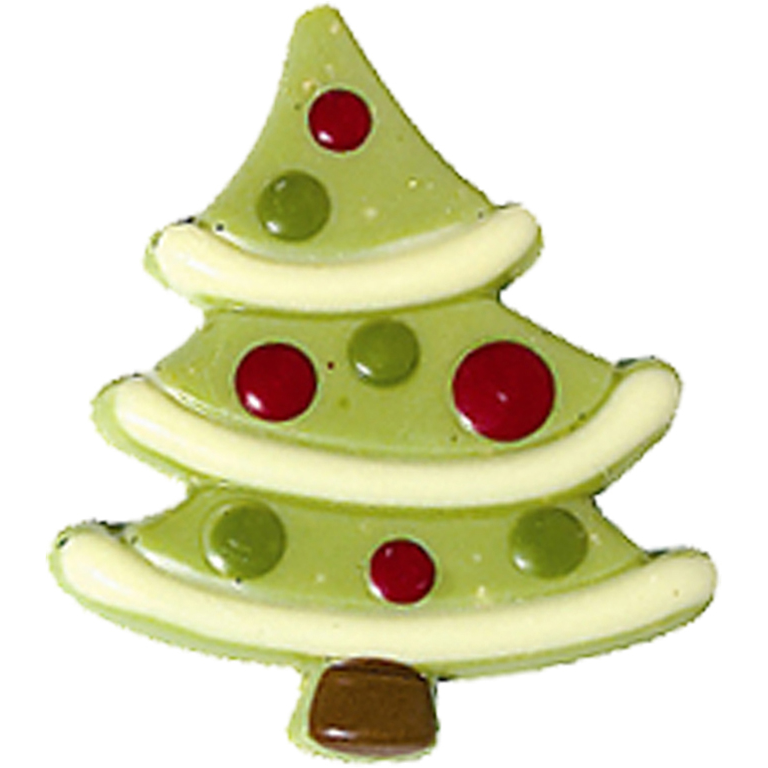 Relief Weihnachtsbaum grün | Artikelnummer: IC1358