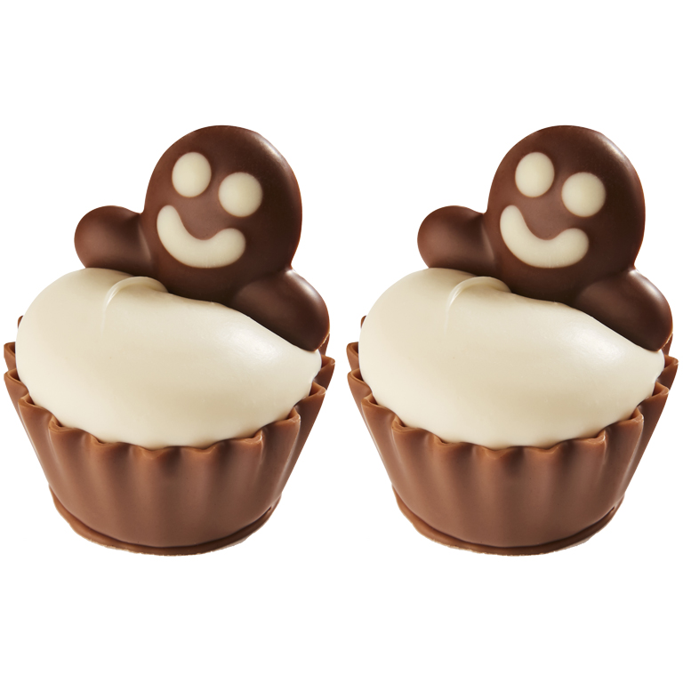 Cupcake Gingerbreadman | Artikelnummer: IC6982