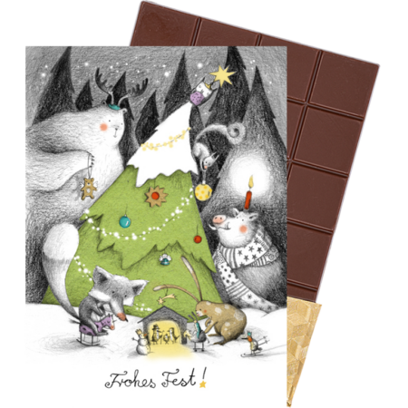 Vollmilch - Frohes Fest (BIO)* | Artikelnummer: KR4381