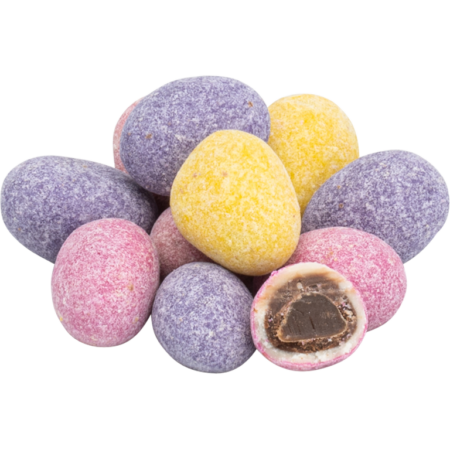Bunte Eier - Schokolade-Karamell-Füllung | Artikelnummer: MD00277