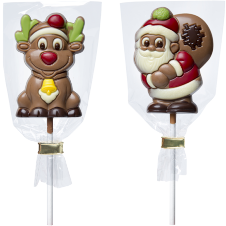 Lutscher Rentier & Weihnachtsmann | Artikelnummer: MR00017