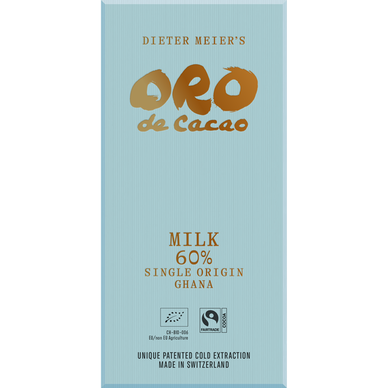 Oro de Cacao Milk 60% - Ghana (BIO)* | Artikelnummer: OR2005