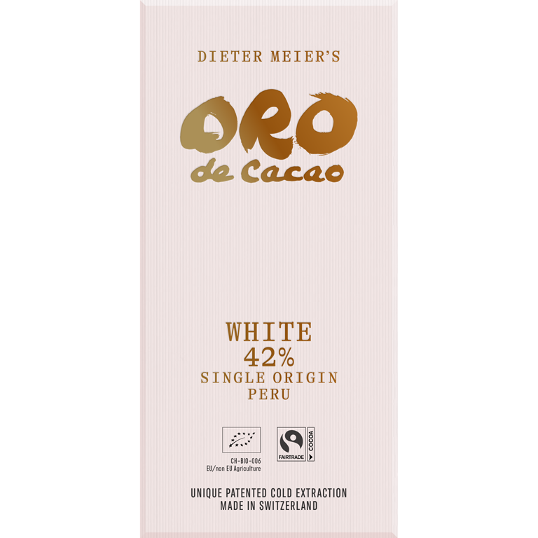 Oro de Cacao White 42% - Peru (BIO)* | Artikelnummer: OR3007