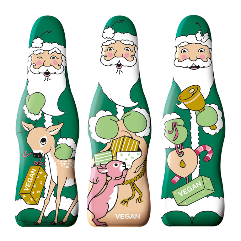 Weihnachtsmännchen vegan | Artikelnummer: ST2313