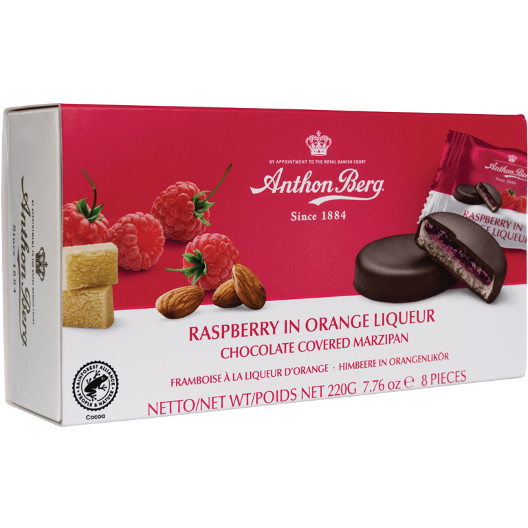 Anthon Berg Rasperry in Orange Liqueur | Artikelnummer: AB989851