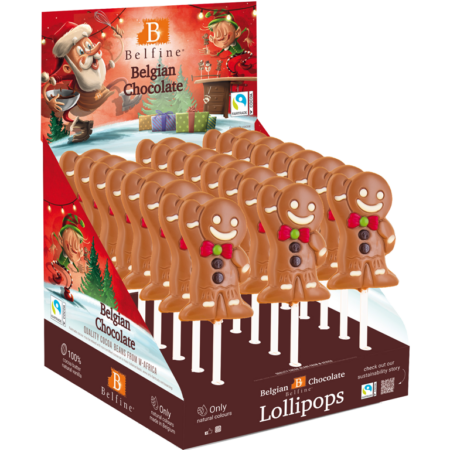 Belfine Lutscher Lebkuchenmann | Artikelnummer: BE1008208
