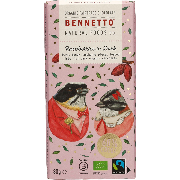 Bio&Fair - Dark 60% Raspberries | Artikelnummer: BN23272