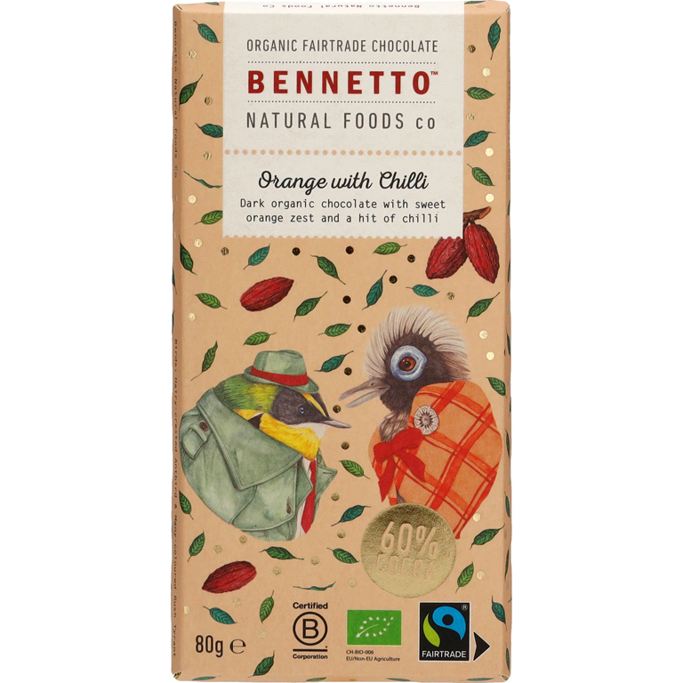 Bio&Fair - Dark 60% Orange with Chili | Artikelnummer: BN23275