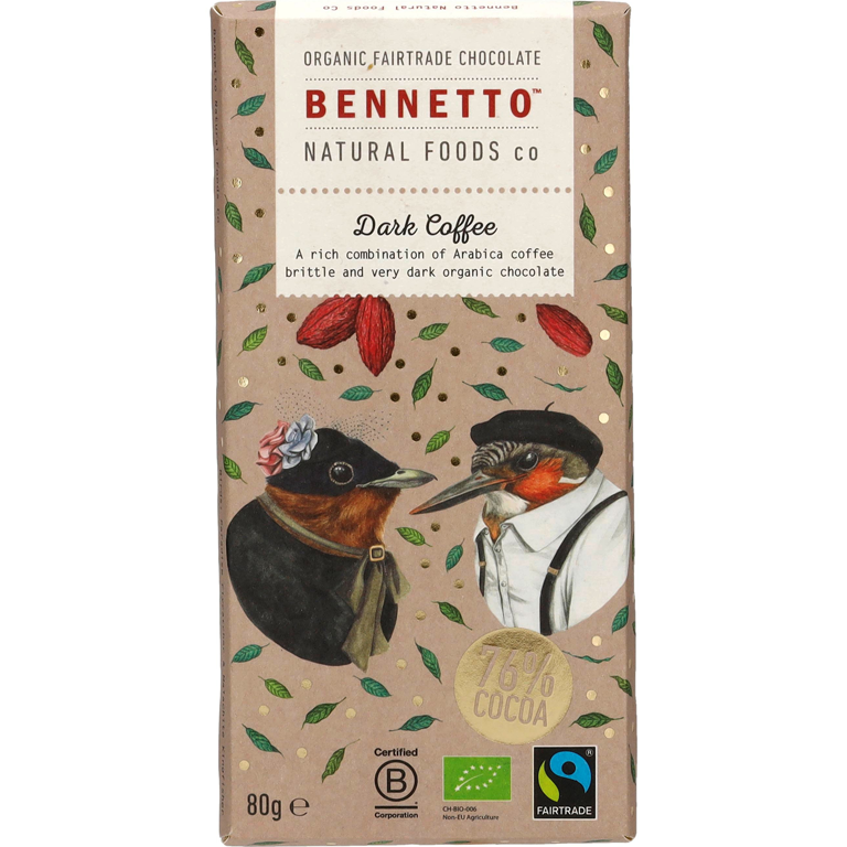 Bio&Fair - Dark 76% Coffee | Artikelnummer: BN23280