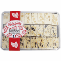 Geschenkdose Nougat de Montélimar, Nougat Rhum-Raisin, Nougat Pruneaux-Armagnac | Artikelnummer: CG40104520