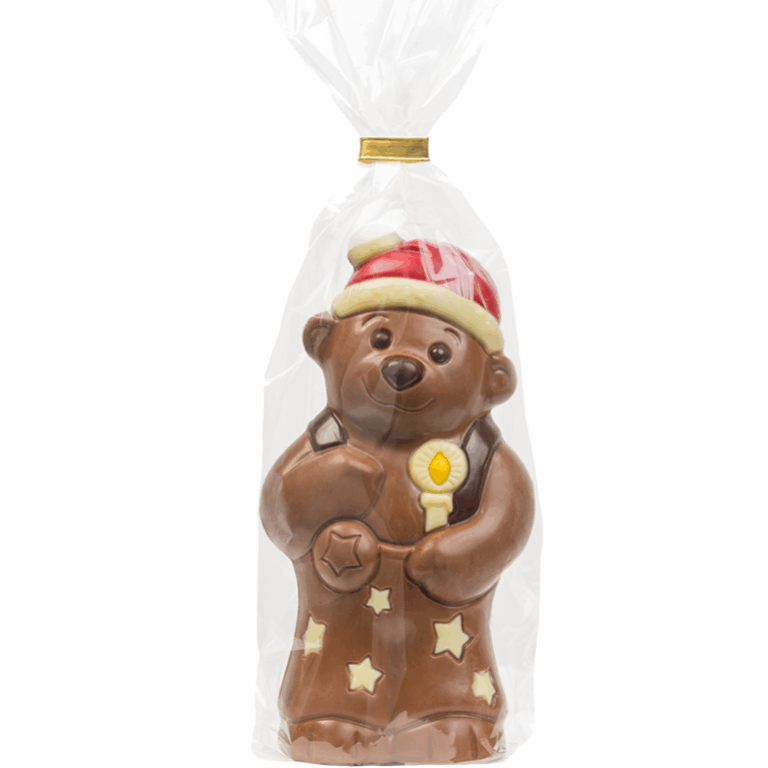 Weihnachtsbär mit Kerze | Artikelnummer: FS31082