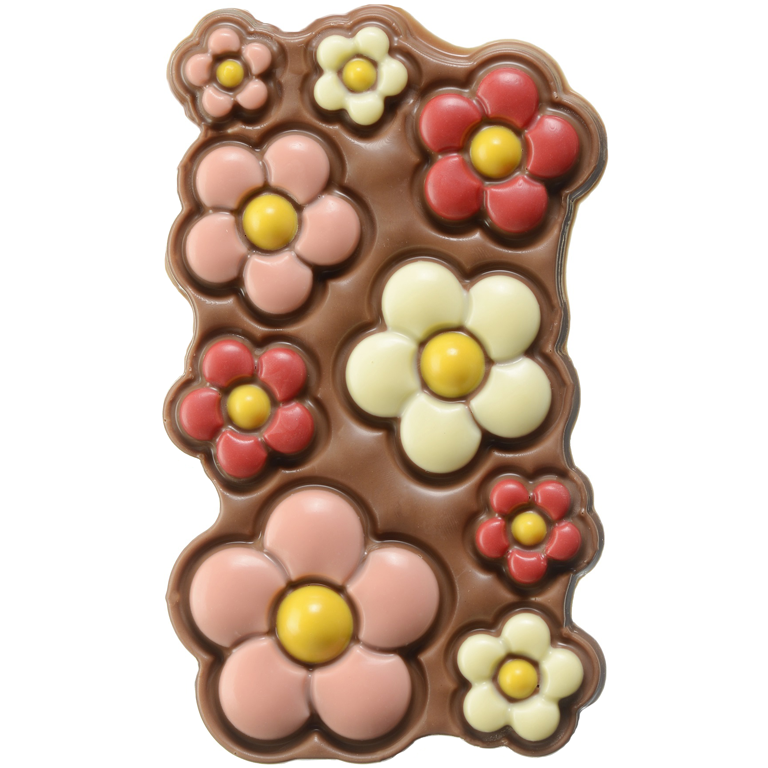Schokoladentafel ''Blumen'' | Artikelnummer: HC2415