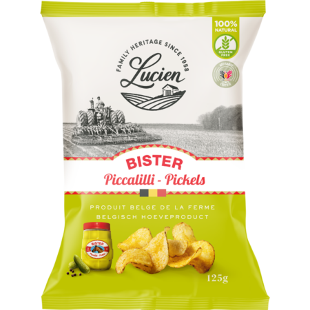 Classic Chips Mustard & Pickles | Artikelnummer: LN85066