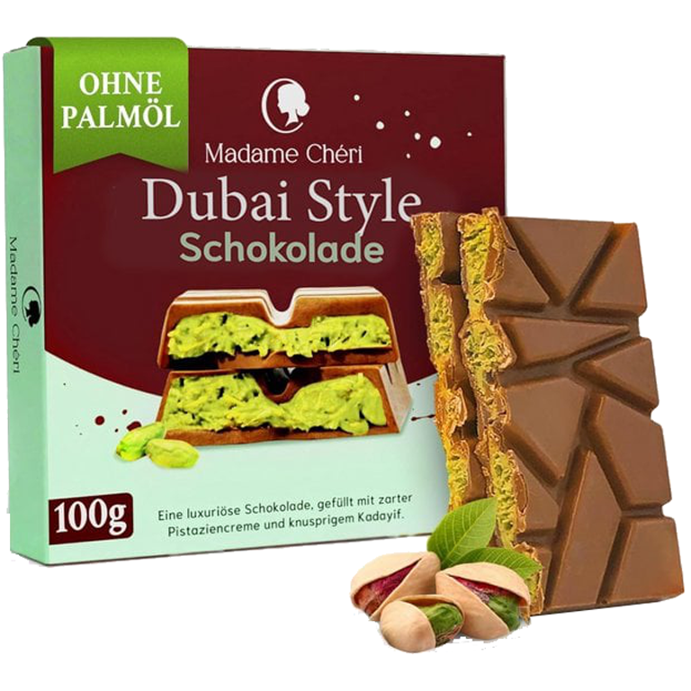 Dubai-Style Schokolade Pistazie | Artikelnummer: MM0007