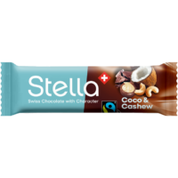 Chocolat Stella Riegel - Coco & Cashew (BIO)* | Artikelnummer: SE52369