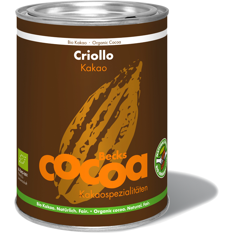 Becks cocoa Criollo 100% (BIO)* | Artikelnummer: BK182152