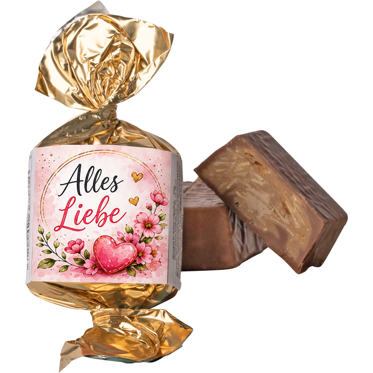Nugatbusserl ''Alles Liebe'' | Artikelnummer: AL20019