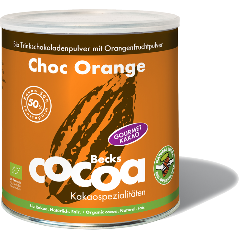 Becks cocoa Gastrodose - Choc Orange 50% (BIO)* | Artikelnummer: BK902094
