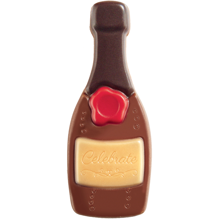 Relief Champagner Flasche | Artikelnummer: IC3390