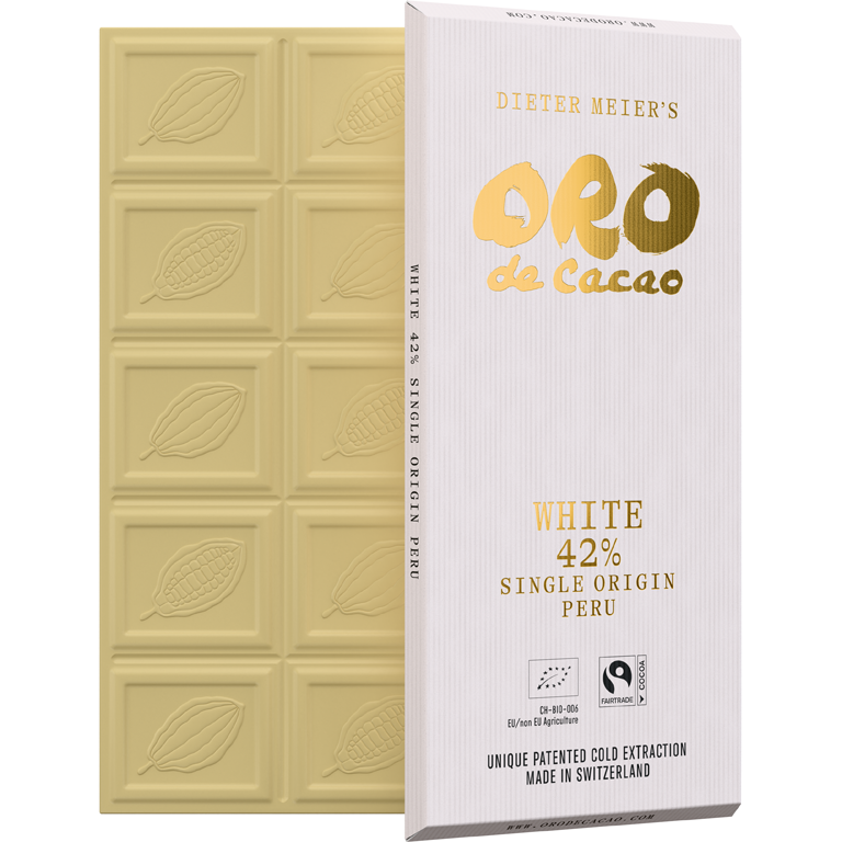Oro de Cacao Bio&Fair - White 42% - Peru* | Artikelnummer: OR3007