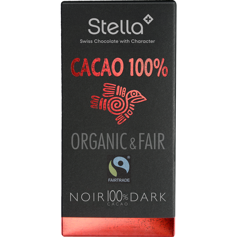 Chocolat Stella Bio&Fair - NOIR 100%* | Artikelnummer: SE42045